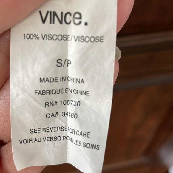 Vince - black long sleeved top - Dolman sleeves. - Picture 4 of 5